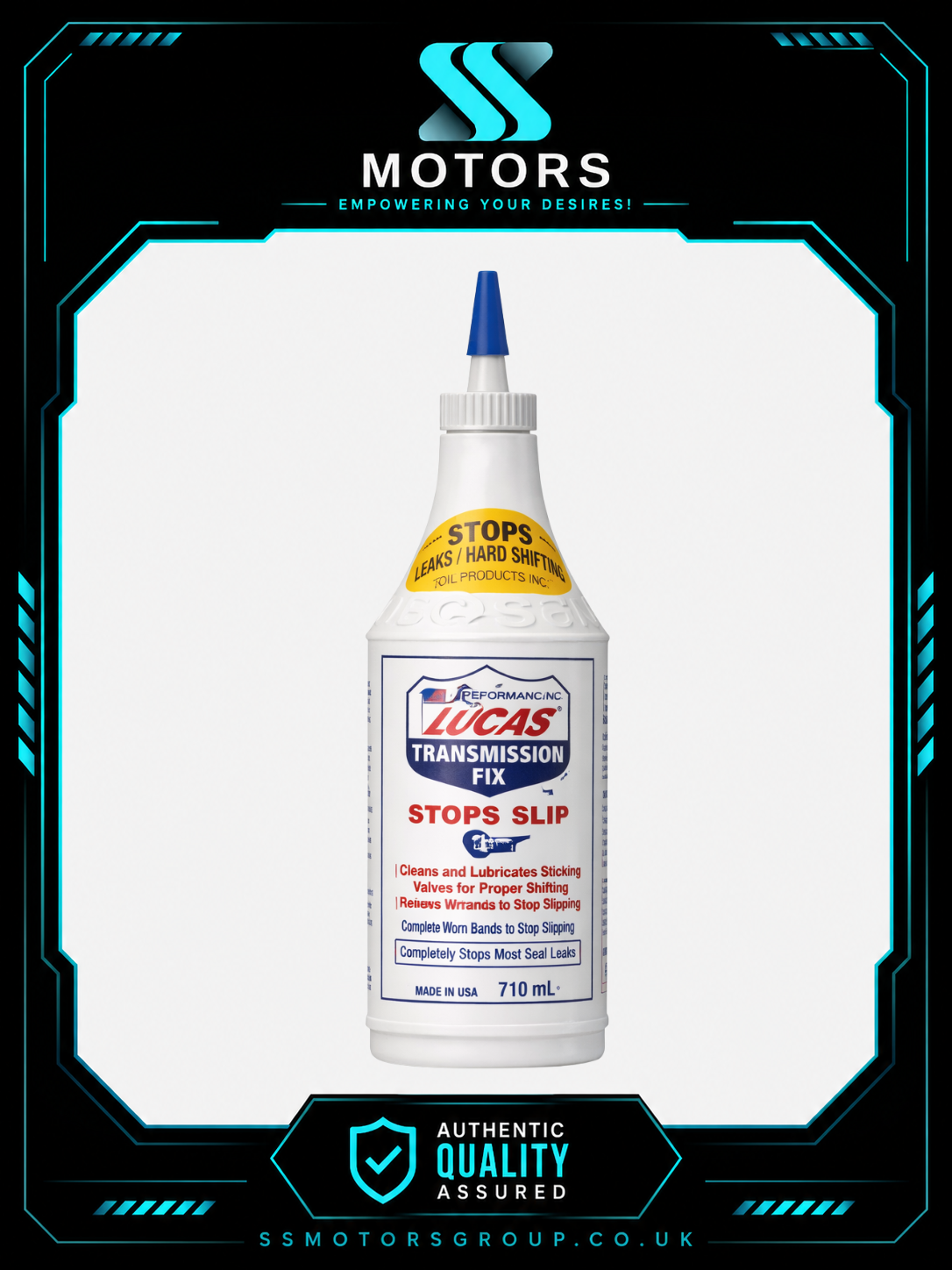 LUCAS OIL TRANSMISSION FIX GEARBOX TREATMENT – STOPS SLIP, LEAKS & WEAR 710ML