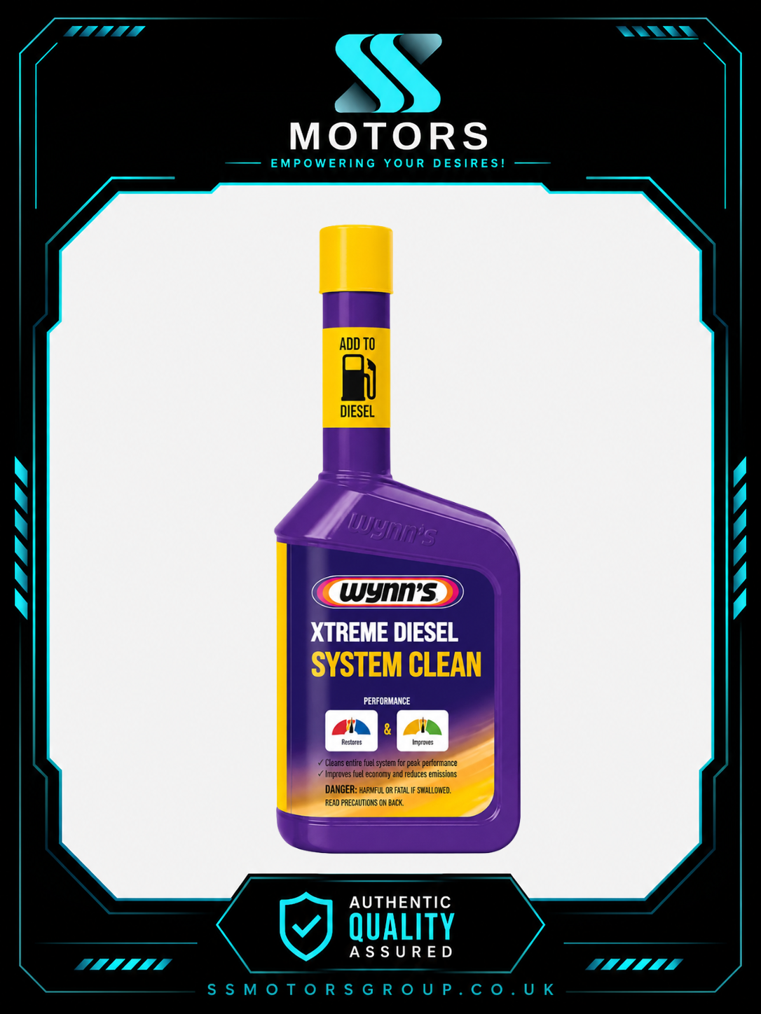 WYNN'S EXTREME DIESEL SYSTEM CLEANER 325ML EGR INJECTOR DPF