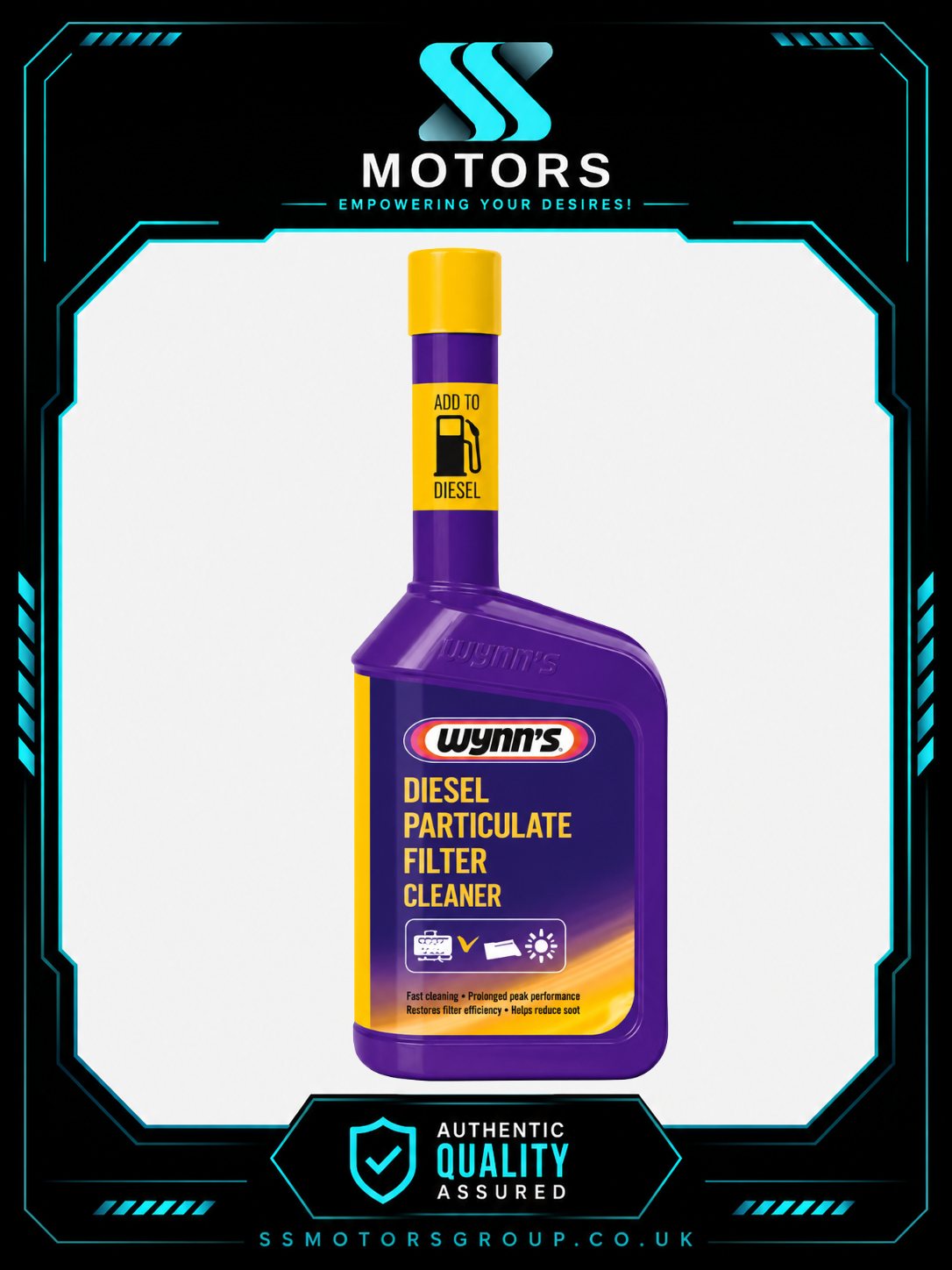 WYNN'S DPF CLEANER 325ML DIESEL PARTICULATE FILTER FUEL ADDITIVE