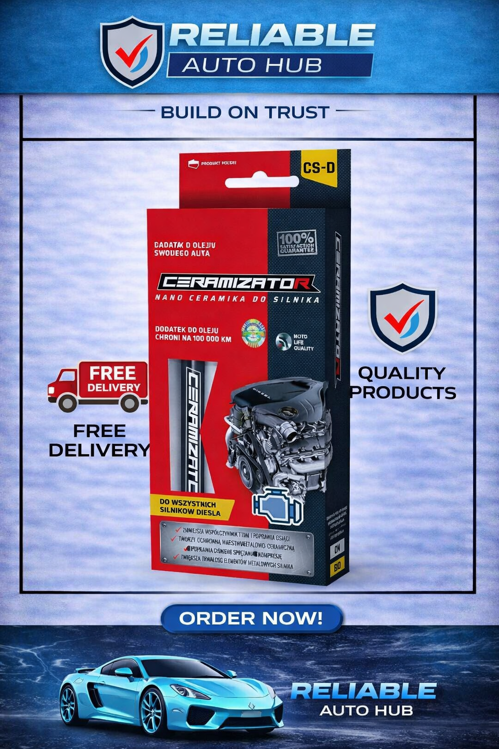 CERAMIZATOR CS-D DIESEL ENGINE REGENERATOR CERAMIC TREATMENT & PROTECTION