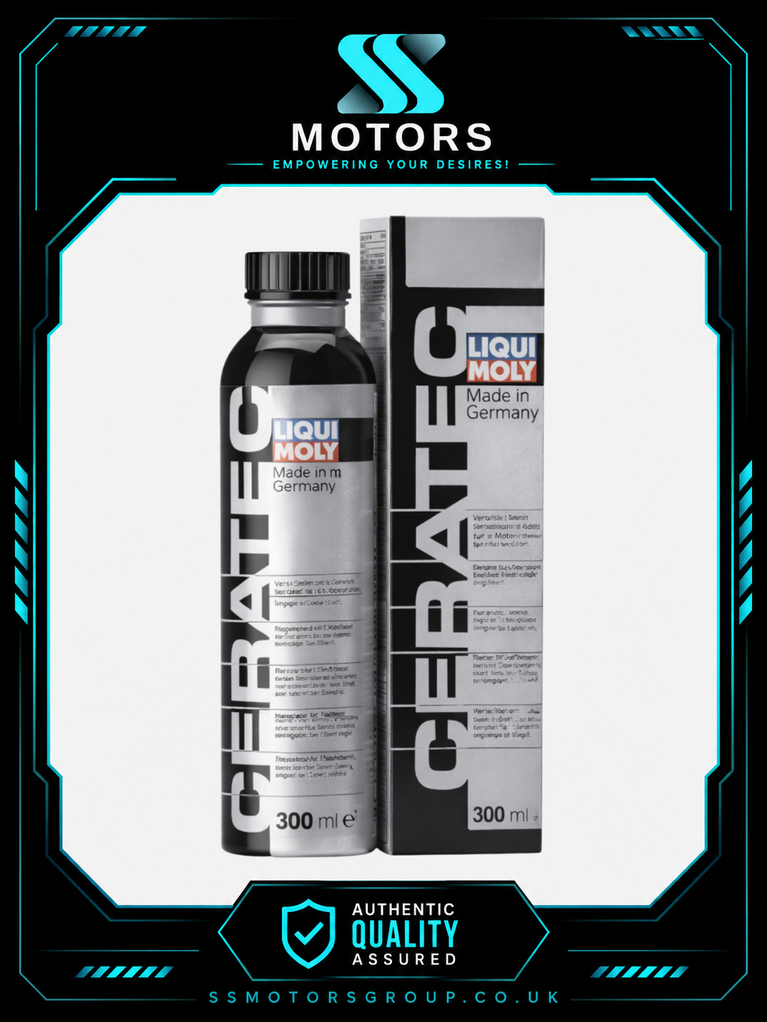 LIQUI MOLY CERA TEC CERAMIC ENGINE PROTECTION WEAR REDUCER 300ML