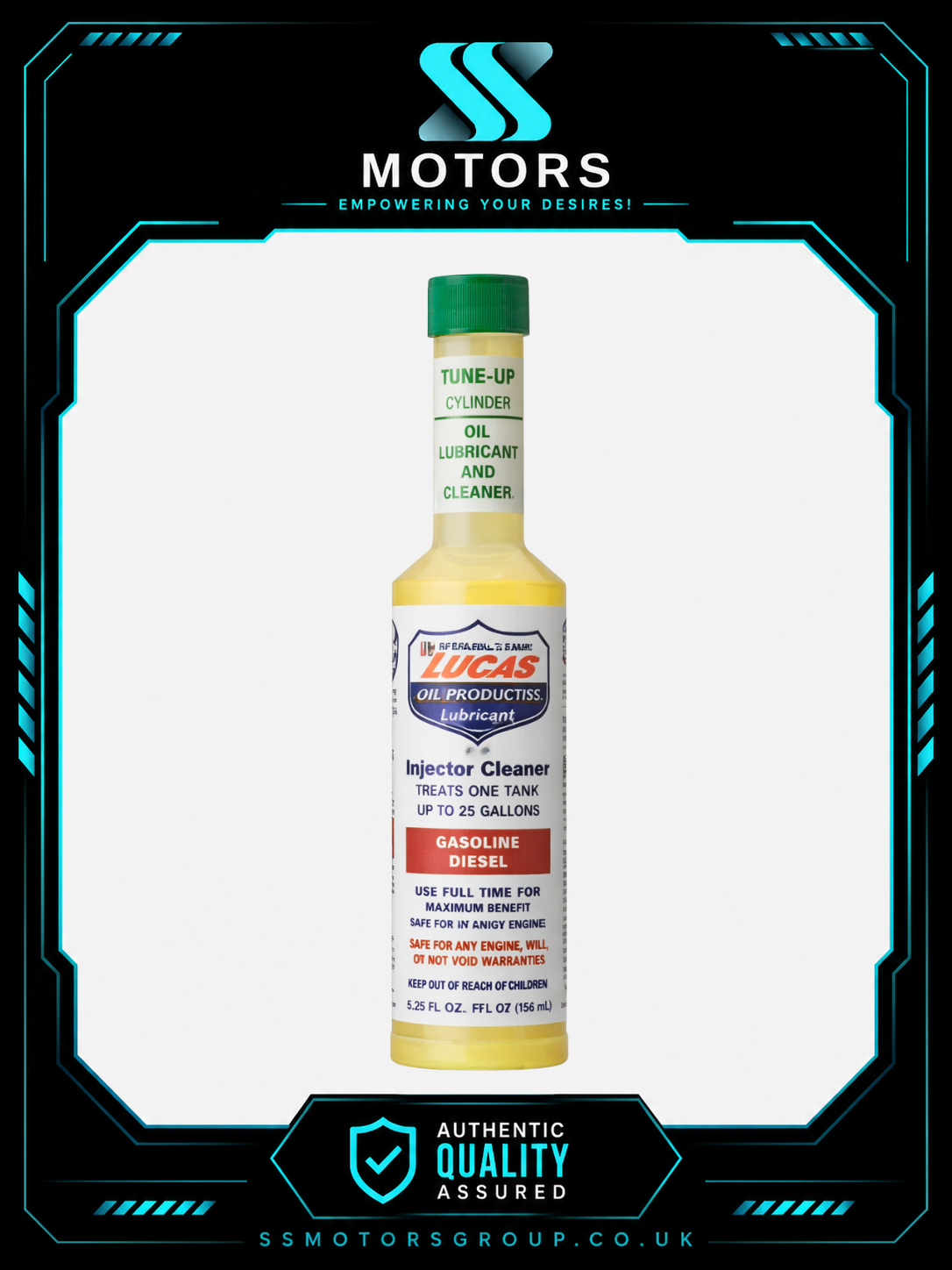 LUCAS OIL FUEL TREATMENT UPPER CYLINDER LUBRICANT & INJECTOR CLEANER 155ML