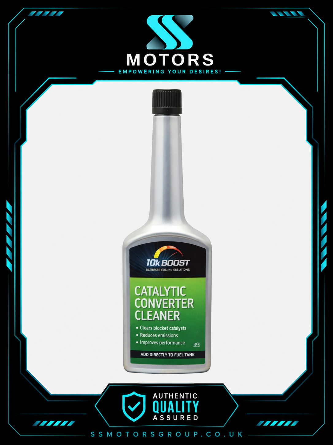 10K BOOST PETROL INJECTOR CLEANER FUEL SYSTEM ADDITIVE 265ML