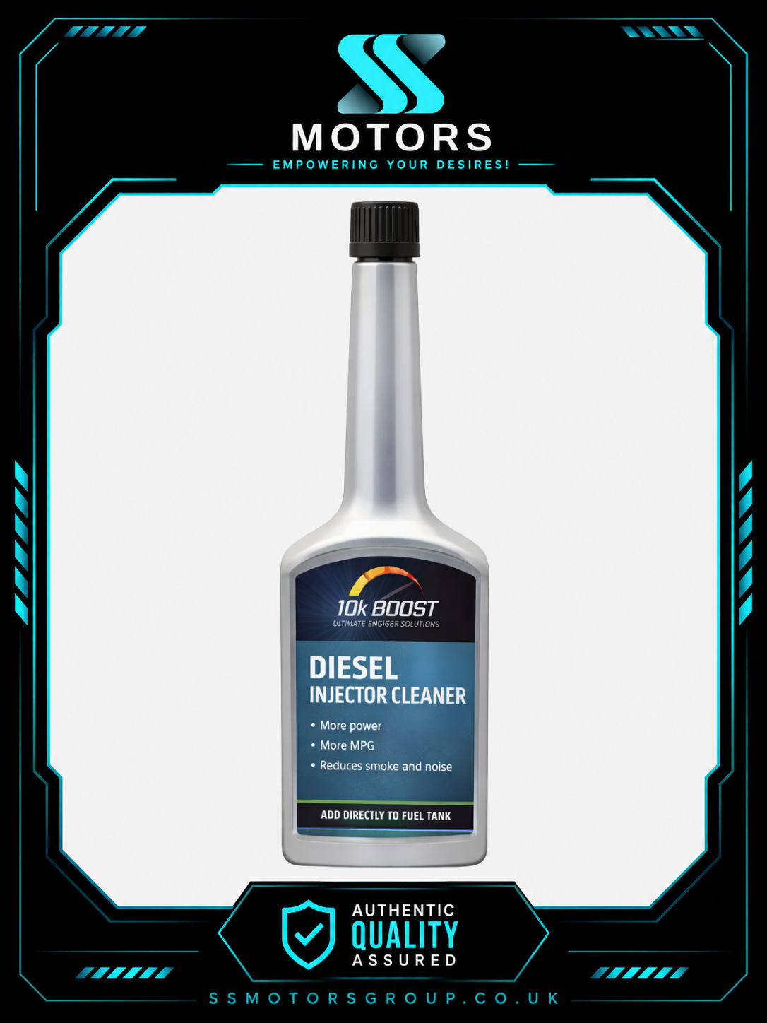 10K BOOST DIESEL INJECTOR CLEANER FUEL SYSTEM ADDITIVE 265ML