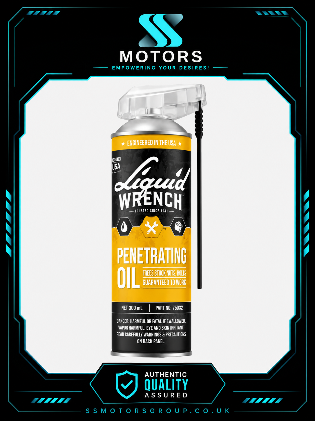 LIQUID WRENCH PENETRATING OIL 400ML RUST REMOVER LUBRICANT