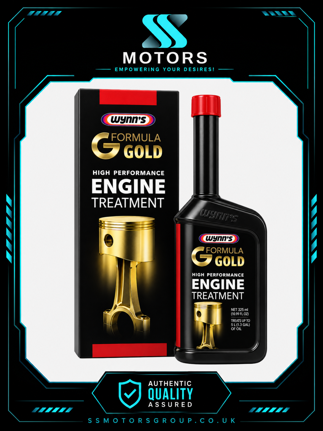 WYNNS FORMULA GOLD HIGH PERFORMANCE ENGINE TREATMENT 500ML