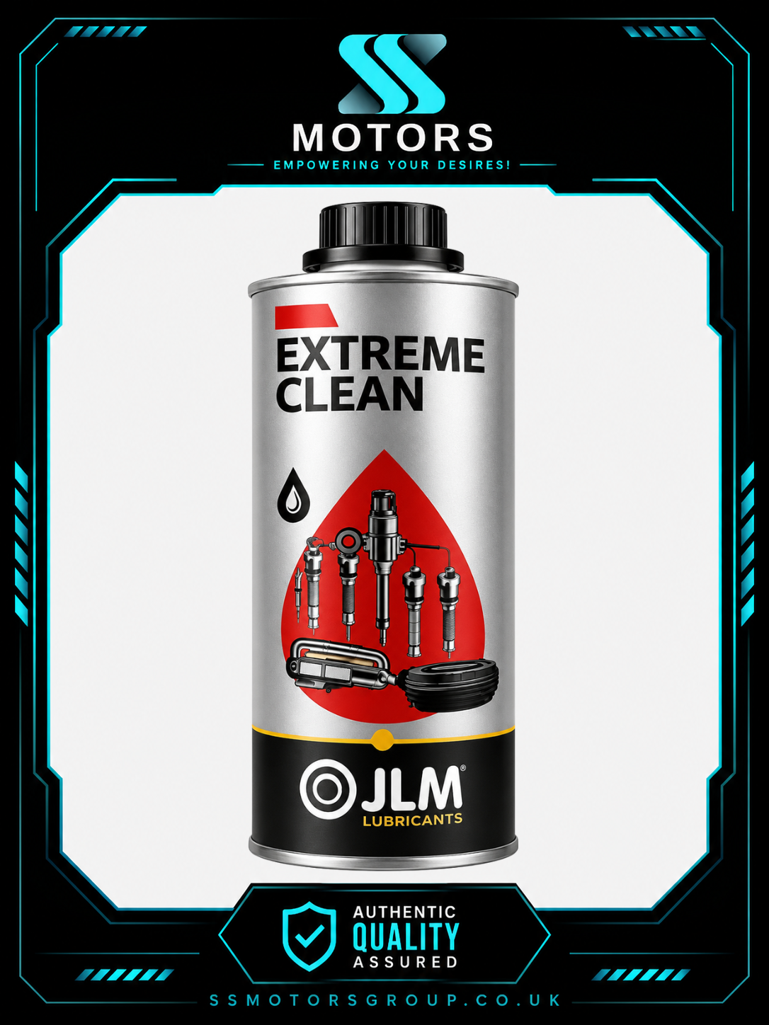 JLM DIESEL EXTREME CLEAN DIESEL ADDITIVE INJECTOR CLEANER 1L