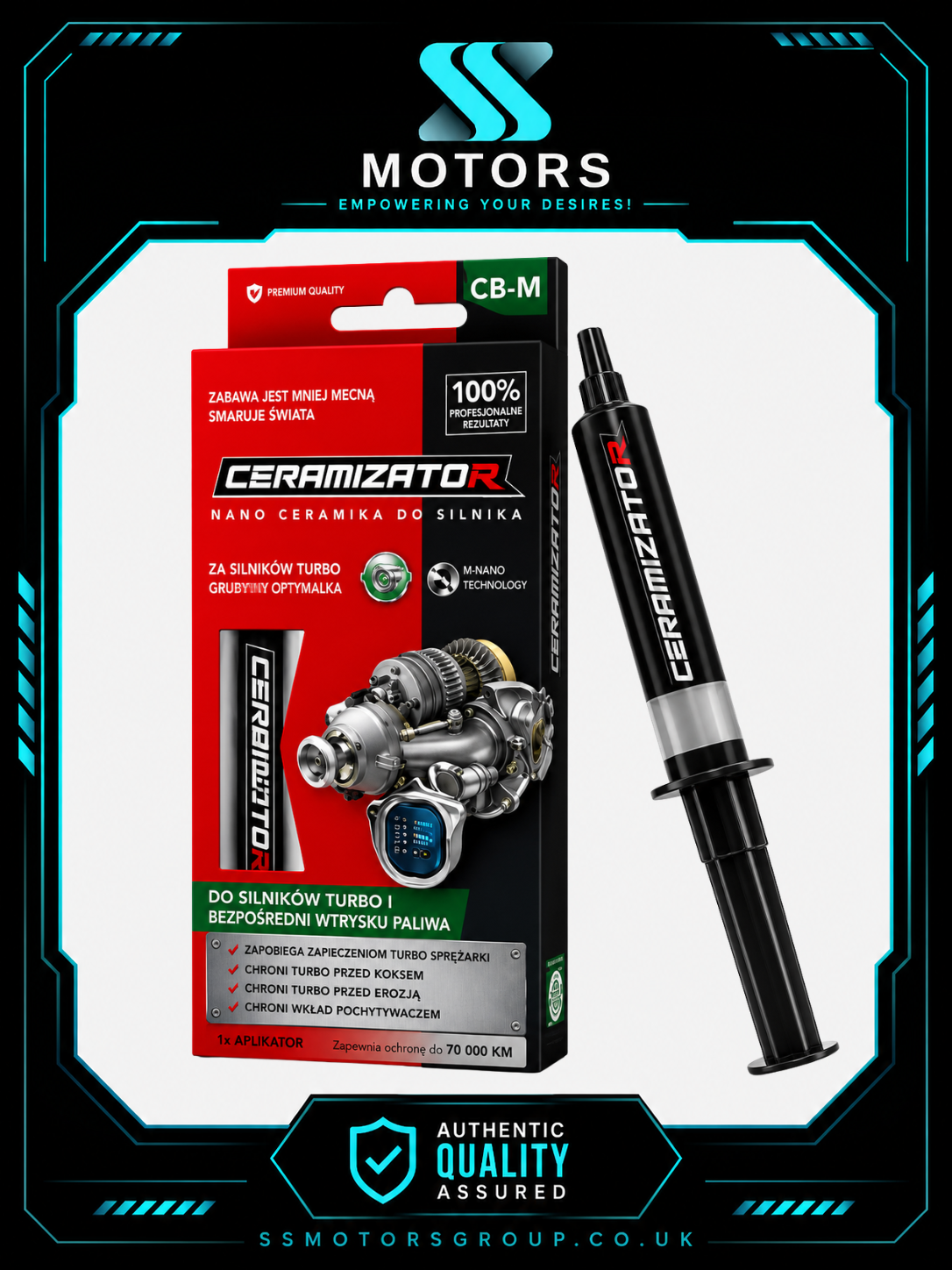 CERAMIZATOR CB-M MANUAL GEARBOX REGENERATOR CERAMIC ANTI-WEAR TREATMENT